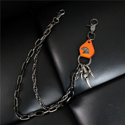 Fashion New Personality Retro Punk Pants Chain Men's Waist Chain Self-defense Accessories Jewelry Hot Sale