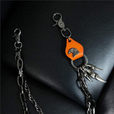 Fashion New Personality Retro Punk Pants Chain Men's Waist Chain Self-defense Accessories Jewelry Hot Sale