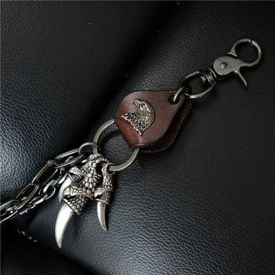 Fashion New Personality Retro Punk Pants Chain Men's Waist Chain Self-defense Accessories Jewelry Hot Sale