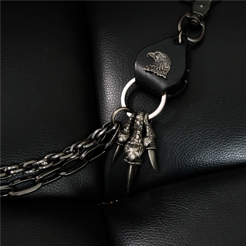 Fashion New Personality Retro Punk Pants Chain Men's Waist Chain Self-defense Accessories Jewelry Hot Sale
