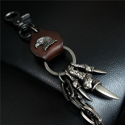 Fashion New Personality Retro Punk Pants Chain Men's Waist Chain Self-defense Accessories Jewelry Hot Sale