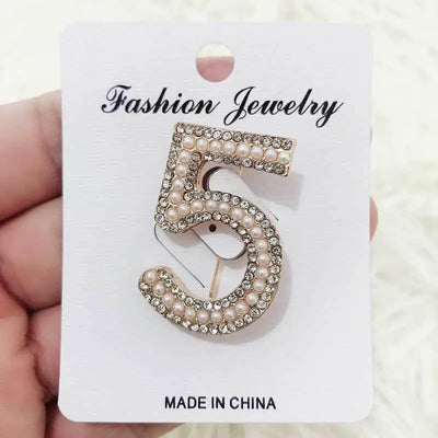 luxury designer jewelry Chain brooches pearl pin  coat accessories brooches for women's clothing free shipping