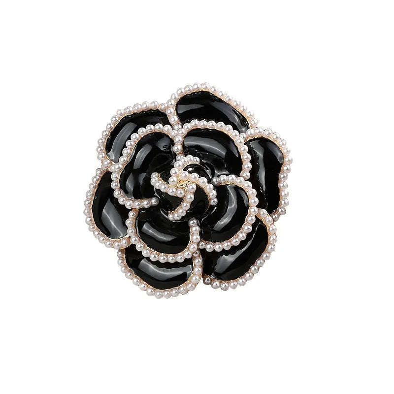 luxury designer jewelry Chain brooches pearl pin  coat accessories brooches for women's clothing free shipping
