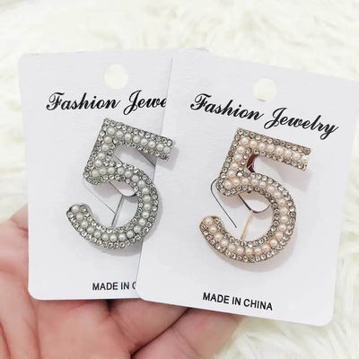 luxury designer jewelry Chain brooches pearl pin  coat accessories brooches for women's clothing free shipping