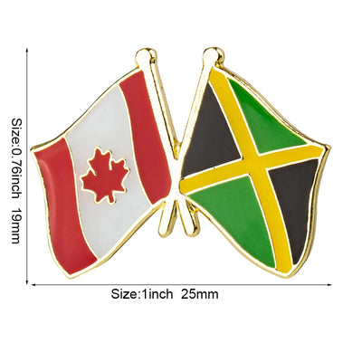 Canada Flag Badge Brooch Natinal Lapel Pins Flag Lapel Pins Country Flag Badge
