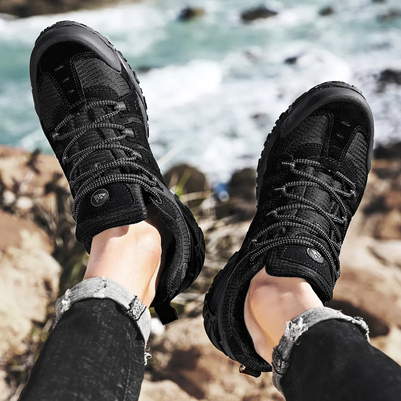 Men Trekking Sneakers