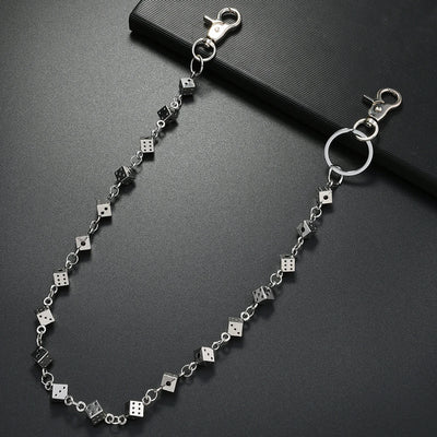 Men's Rock Fashion Metal Investment Pants Chain Body Chain Accessory Trendy Hip Hop Chain Jewelry