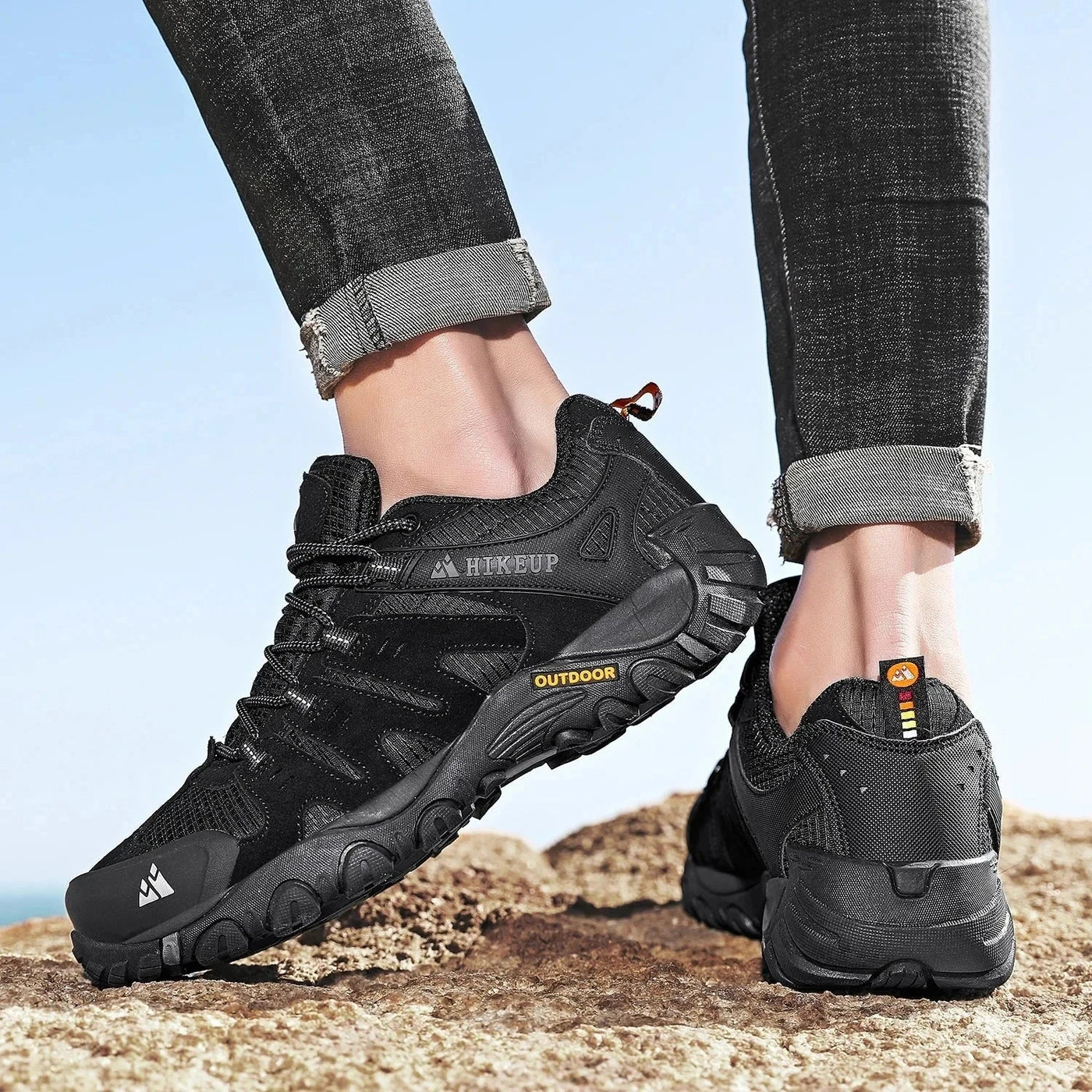 Men Trekking Sneakers