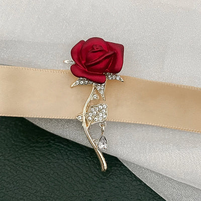 Elegant Silver Color Full of Rhinestone Feather Brooches for Women Men Unisex Luxury Crystal Lapel Safety Pins Party Jewelry