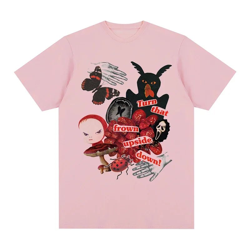 T-shirt Yoshitomo Nara Ukiyoe pour hommes et femmes, en coton, nouvelle volatilité, médicaments