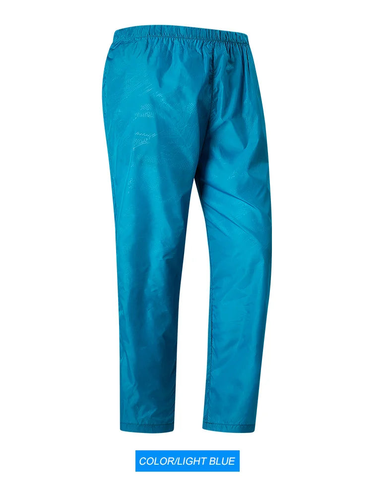JNLN Men Women Waterproof Hiking Pants Camping Trekking Climbing Rain Pants Unisex Outdoor Sports Quick Dry Mountain Trousers