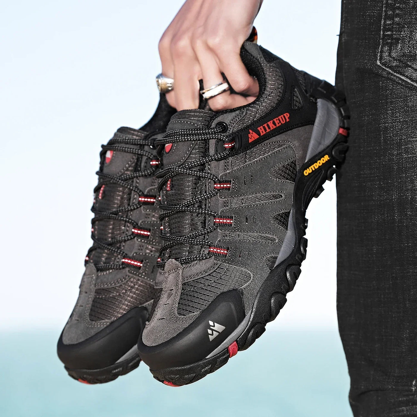 Men Trekking Sneakers