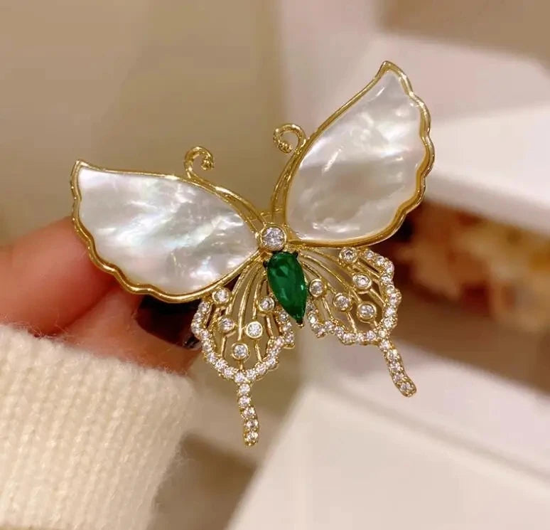 Elegant Silver Color Full of Rhinestone Feather Brooches for Women Men Unisex Luxury Crystal Lapel Safety Pins Party Jewelry