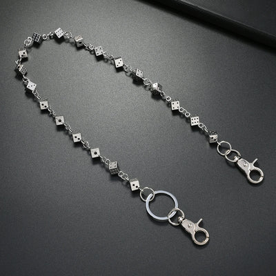 Men's Rock Fashion Metal Investment Pants Chain Body Chain Accessory Trendy Hip Hop Chain Jewelry