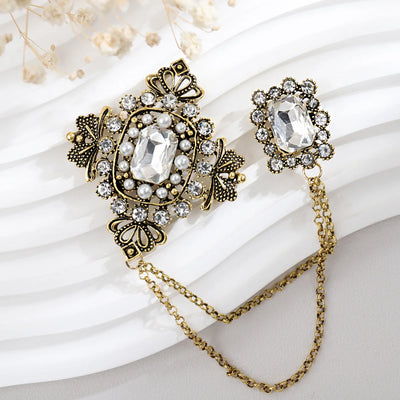 High End Exquisite Women's Set Brooch Sweater Pins and Accessories Luxury and Elegant Brooches Brooches for Women Bee Brooches