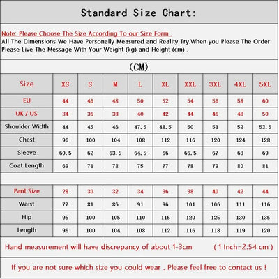 Suits For Men Slim Fit 3 Pcs Peaked Lapel Wedding Groom Tuxedo American Style Costume (Jacket + Vest + Pants)