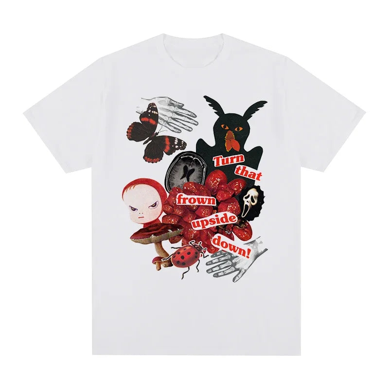 T-shirt Yoshitomo Nara Ukiyoe pour hommes et femmes, en coton, nouvelle volatilité, médicaments