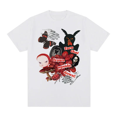 T-shirt Yoshitomo Nara Ukiyoe pour hommes et femmes, en coton, nouvelle volatilité, médicaments