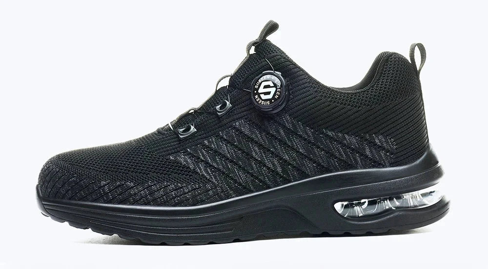 Men's Rotary Buckle Safety Shoes