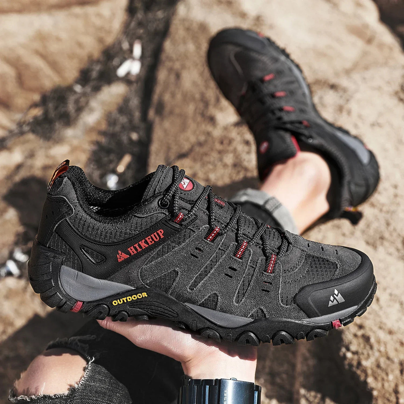 Men Trekking Sneakers