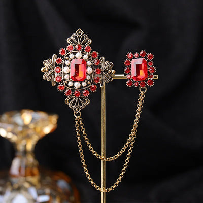 High End Exquisite Women's Set Brooch Sweater Pins and Accessories Luxury and Elegant Brooches Brooches for Women Bee Brooches