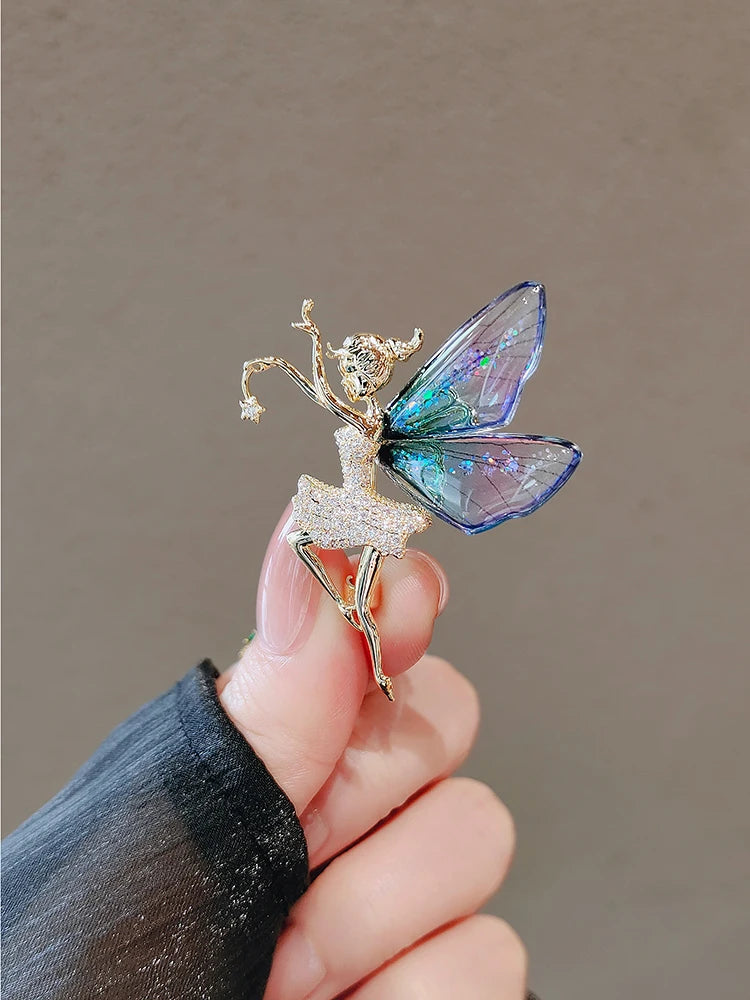Elegant Silver Color Full of Rhinestone Feather Brooches for Women Men Unisex Luxury Crystal Lapel Safety Pins Party Jewelry
