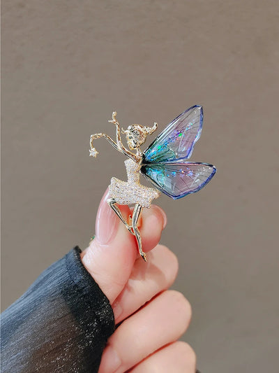 Elegant Silver Color Full of Rhinestone Feather Brooches for Women Men Unisex Luxury Crystal Lapel Safety Pins Party Jewelry