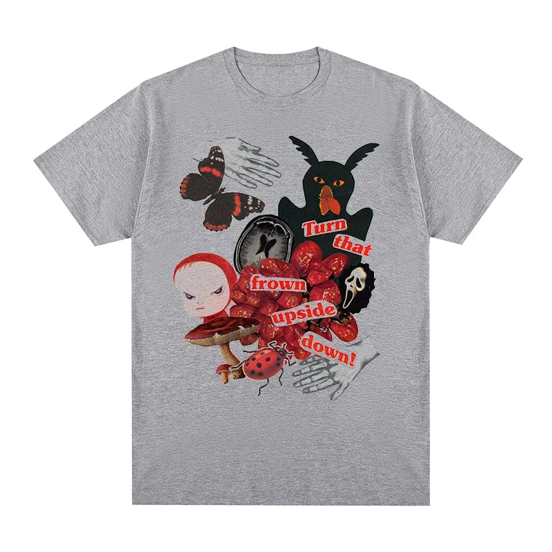 T-shirt Yoshitomo Nara Ukiyoe pour hommes et femmes, en coton, nouvelle volatilité, médicaments