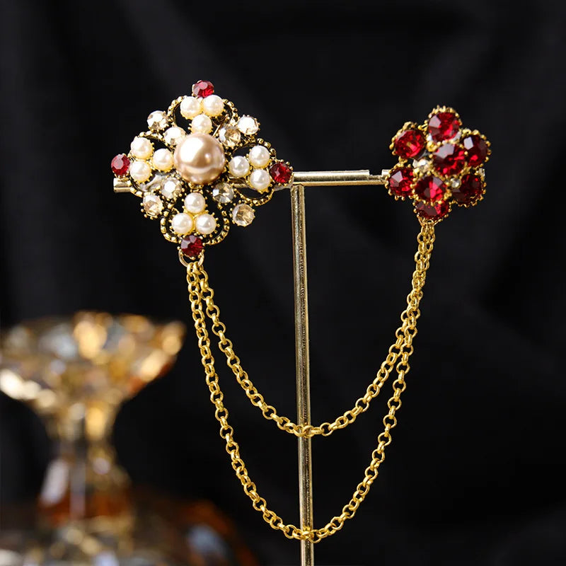 High End Exquisite Women's Set Brooch Sweater Pins and Accessories Luxury and Elegant Brooches Brooches for Women Bee Brooches